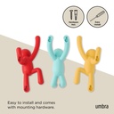 Buddy Wandhaken 3er-Set Bunt 09