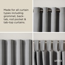 Cappa Gardinenstange 168–305 cm Nickel 10