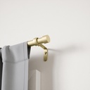 Cappa Gardinenstange 91–168 cm Messing 02