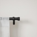 Cappa Gardinenstange 91–168 cm Schwarz 02