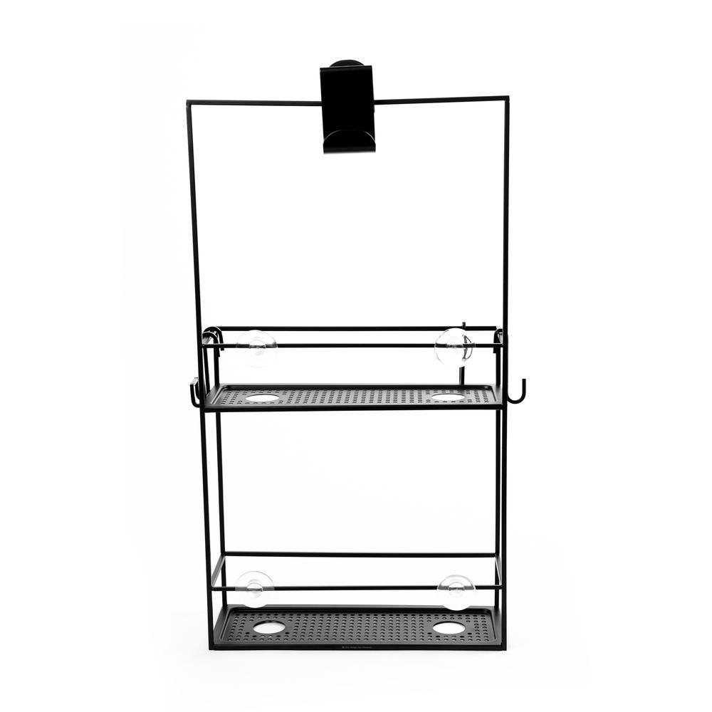 Cubiko Duschablage Schwarz 09
