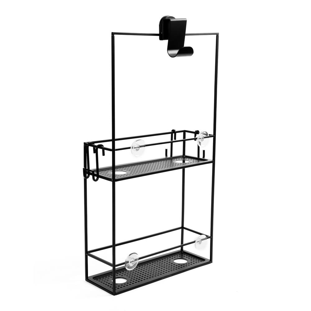 Cubiko Duschablage Schwarz 10