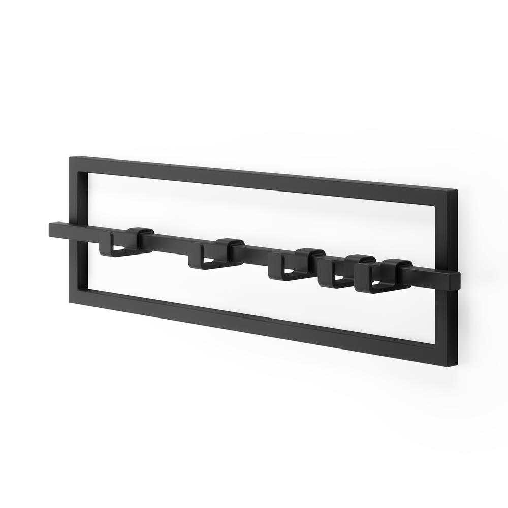 Cubiko Wandhaken 5er-Set Schwarz 06