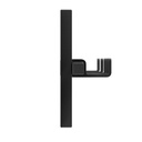 Cubiko Wandhaken 5er-Set Schwarz 10