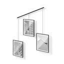 Exhibit Bilderrahmen 3er-Set 20 x 25 cm Schwarz 01