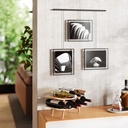 Exhibit Bilderrahmen 3er-Set 20 x 25 cm Schwarz 05