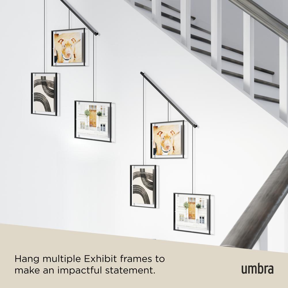 Exhibit Bilderrahmen 3er-Set 20 x 25 cm Schwarz 09