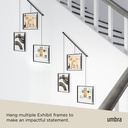Exhibit Bilderrahmen 3er-Set 20 x 25 cm Schwarz 09