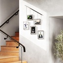 Exhibit Bilderrahmen 5er-Set Chrom 05