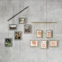 Exhibit Bilderrahmen 5er-Set Chrom 07