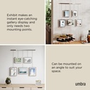 Exhibit Bilderrahmen 5er-Set Chrom 09