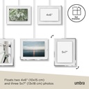 Exhibit Bilderrahmen 5er-Set Chrom 10