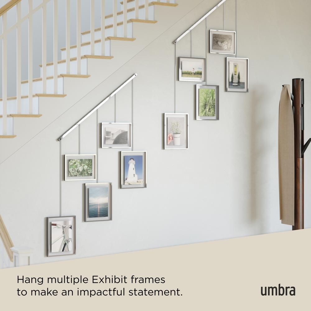 Exhibit Bilderrahmen 5er-Set Chrom 11