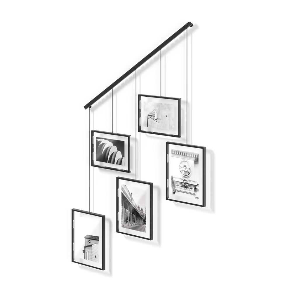 Exhibit Bilderrahmen 5er-Set Schwarz 01