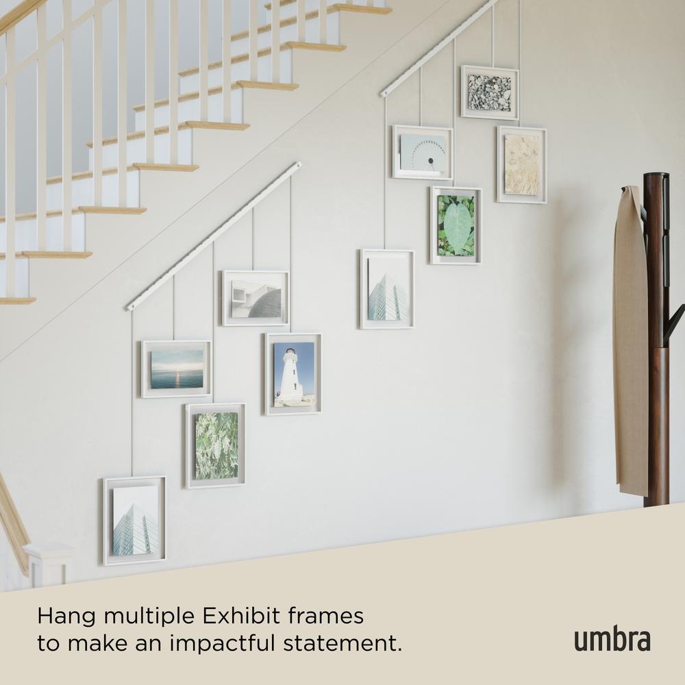 Exhibit Bilderrahmen 5er-Set Weiß 11