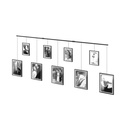 Exhibit Bilderrahmen 9er-Set Schwarz 06