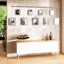 Exhibit Bilderrahmen 9er-Set Schwarz 11