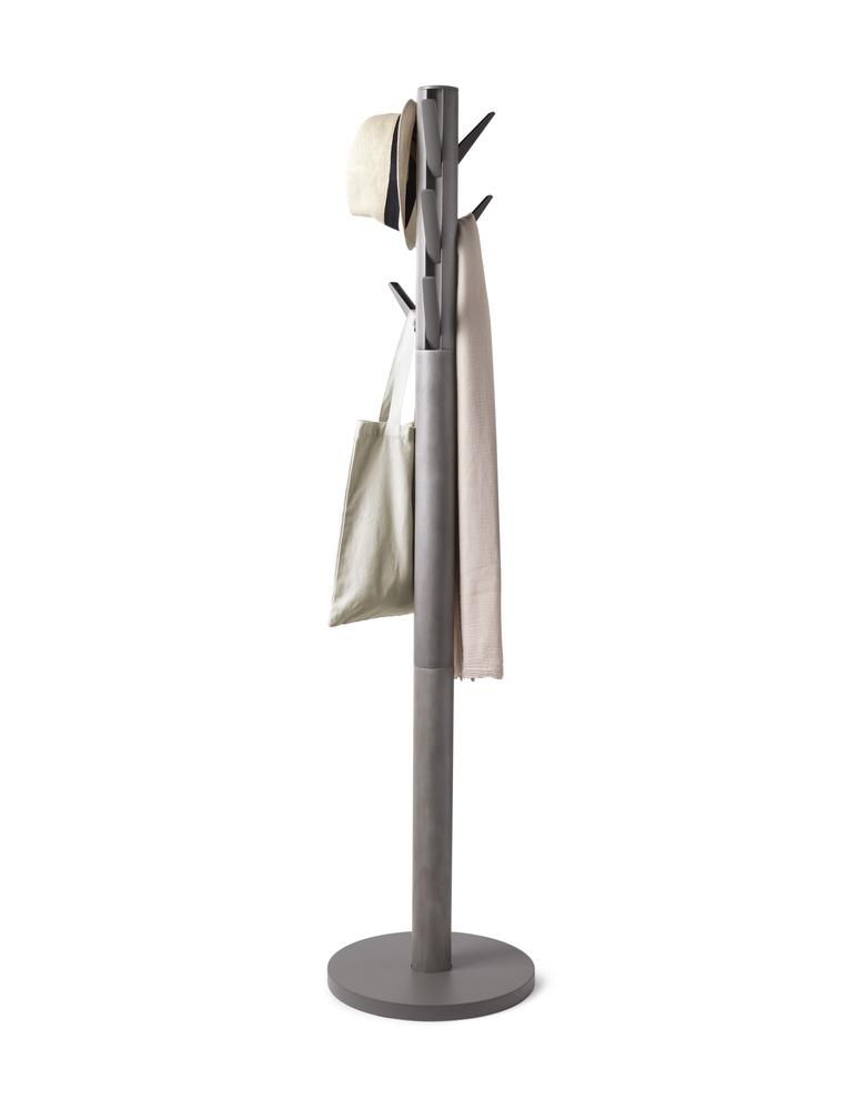 Flapper Garderobenständer Grau 03