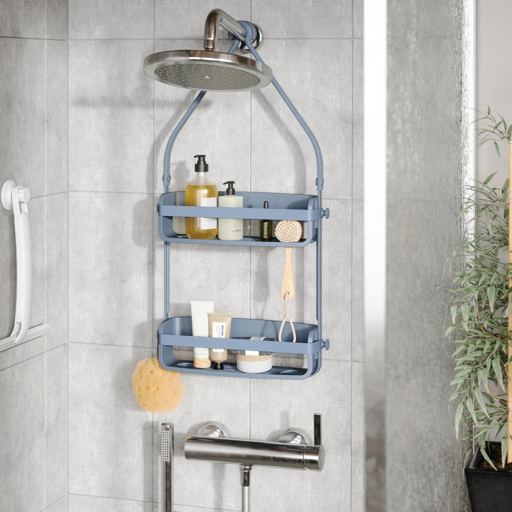 Flex Duschablage Schieferblau 06