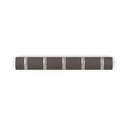 Flip Hakenleiste 5 Haken Treibholz/Nickel 02