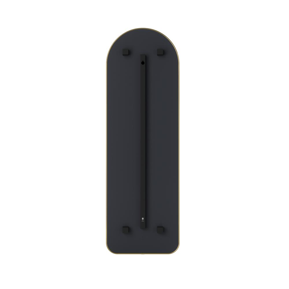 Lehnspiegel Bogenform 51 x 157 cm Messing 03