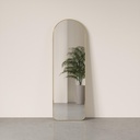 Lehnspiegel Bogenform 51 x 157 cm Messing 07