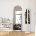 Lehnspiegel Bogenform 51 x 157 cm Titan 05