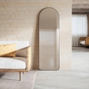 Lehnspiegel Bogenform 51 x 157 cm Titan 09