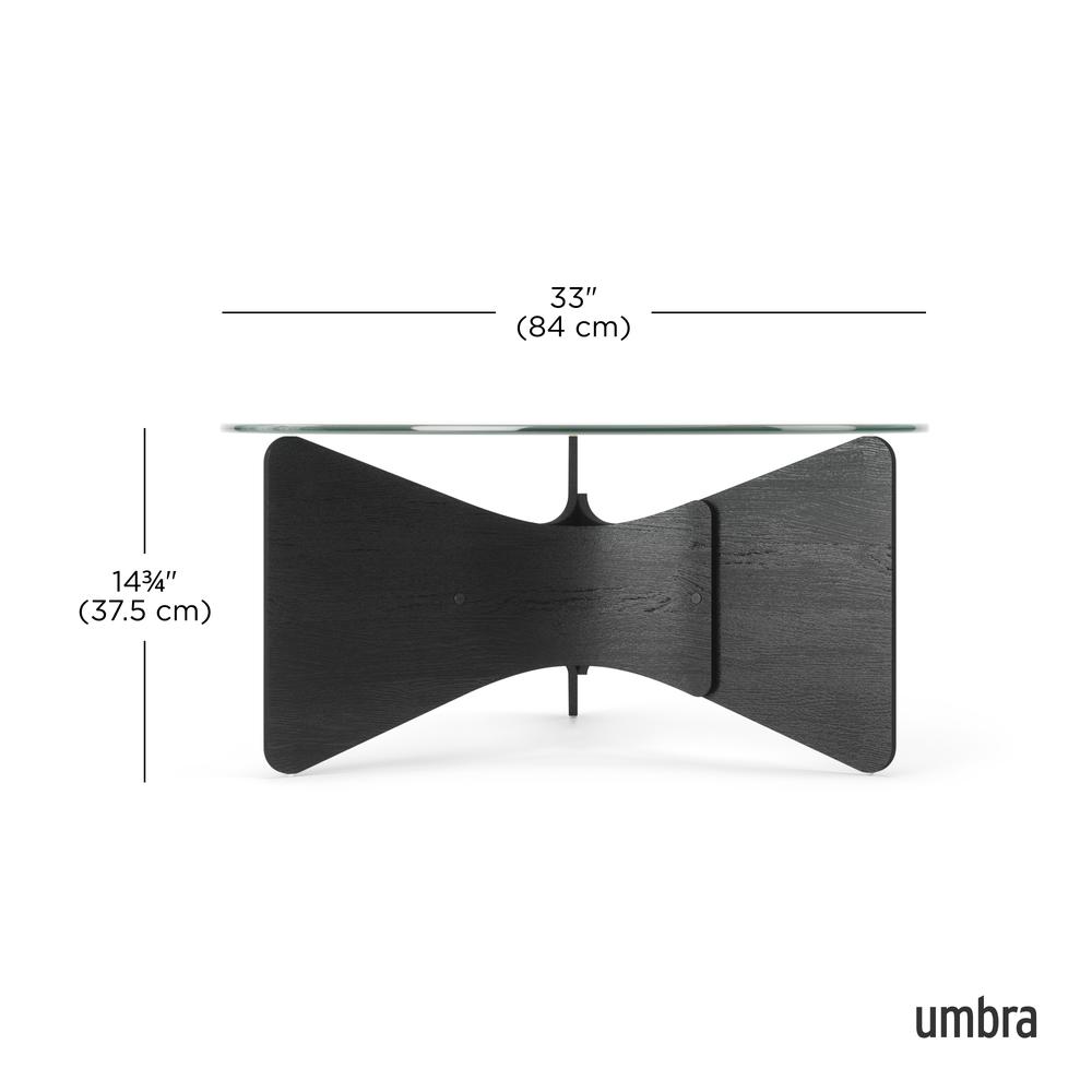 Madera Couchtisch Schwarz 08