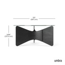 Madera Couchtisch Schwarz 08