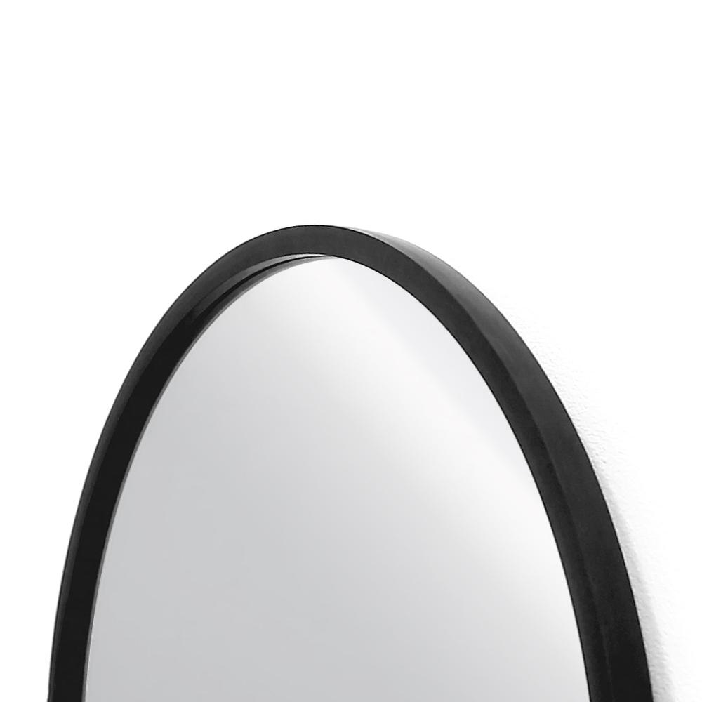 Spiegel rund 91 cm Schwarz 04
