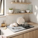 Udry Abtropfmatte Dunkelgrau 06