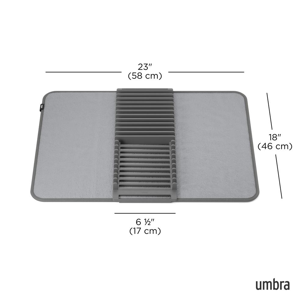 Udry Abtropfmatte Dunkelgrau 10