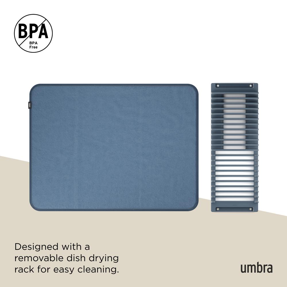 Udry Abtropfmatte Schieferblau 14
