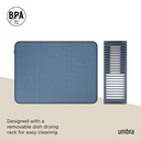 Udry Abtropfmatte Schieferblau 14