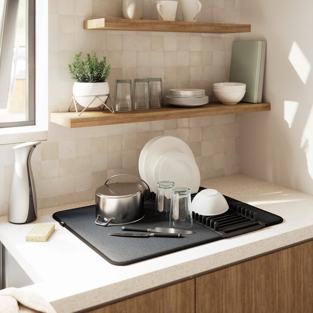 Udry Abtropfmatte Schwarz 07