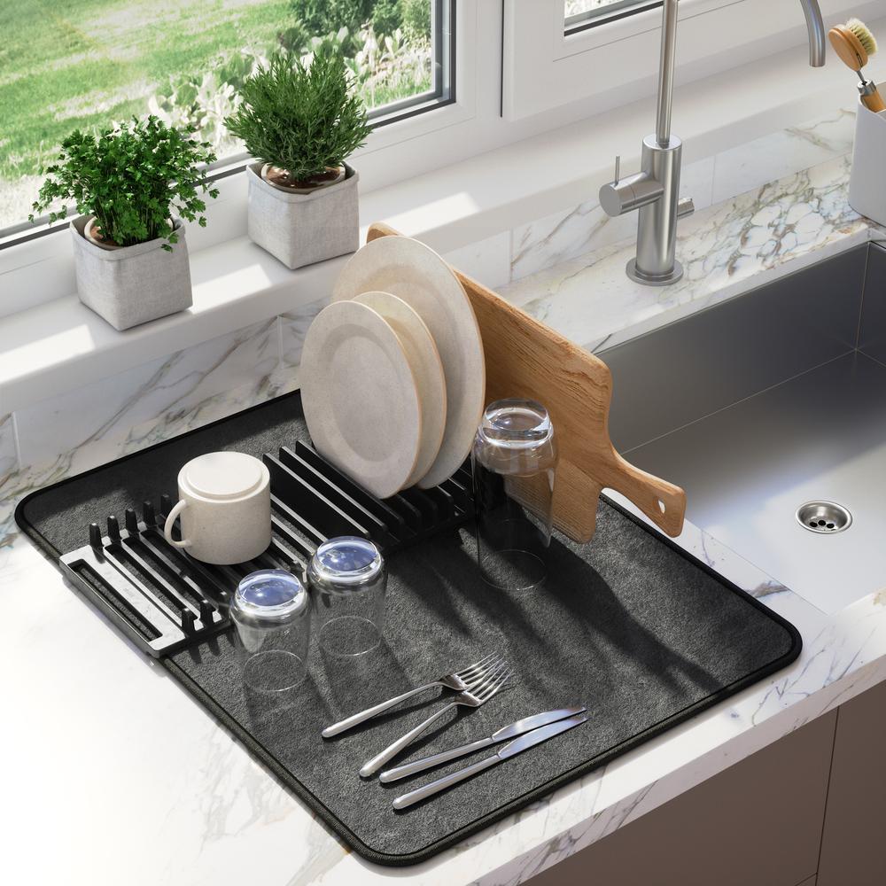 Udry Abtropfmatte Schwarz 08