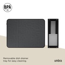 Udry Abtropfmatte Schwarz 14