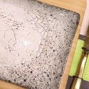 Flache rechteckige Platte 33x15 cm 2