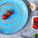 Spiral Speiseteller 25,5 cm blau 1