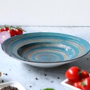 Spiral tiefer Teller 25,5 cm 350 ml grün 1
