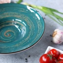 Spiral tiefer Teller 24 cm 200 ml grün 1