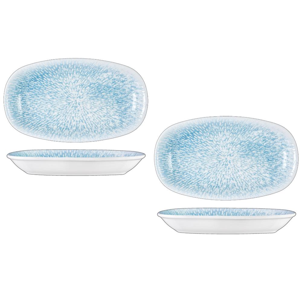 Tiefe ovale Platte 30,5x18 cm 3