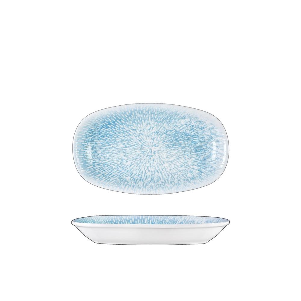 Tiefe ovale Platte 8"x4,5" | 20x11 cm 1