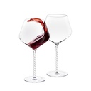 Weinglas 950 ml Set mit 2 Stück in Farbbox 1