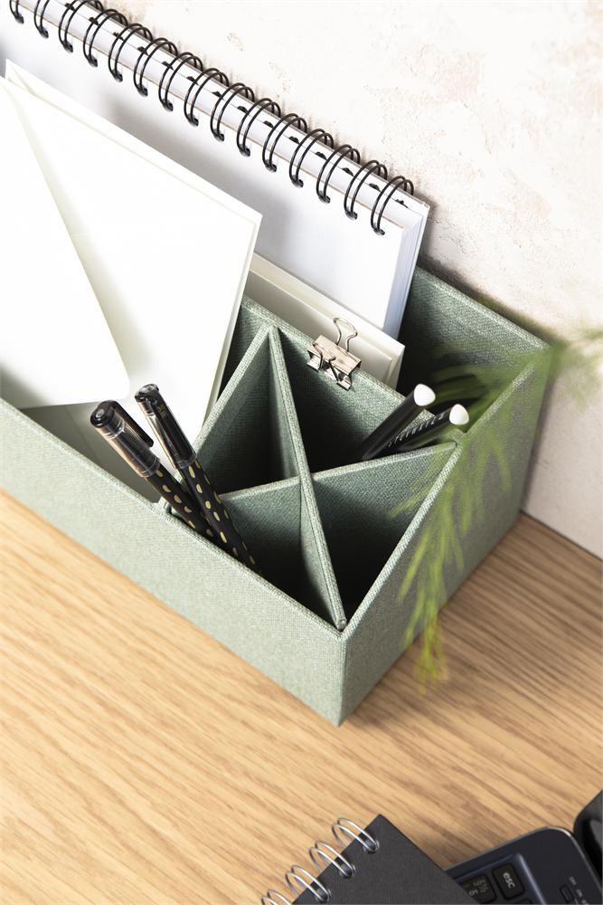 Schreibtisch-Organizer Grün – Anwendung 4