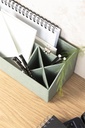 Schreibtisch-Organizer Grün – Anwendung 4