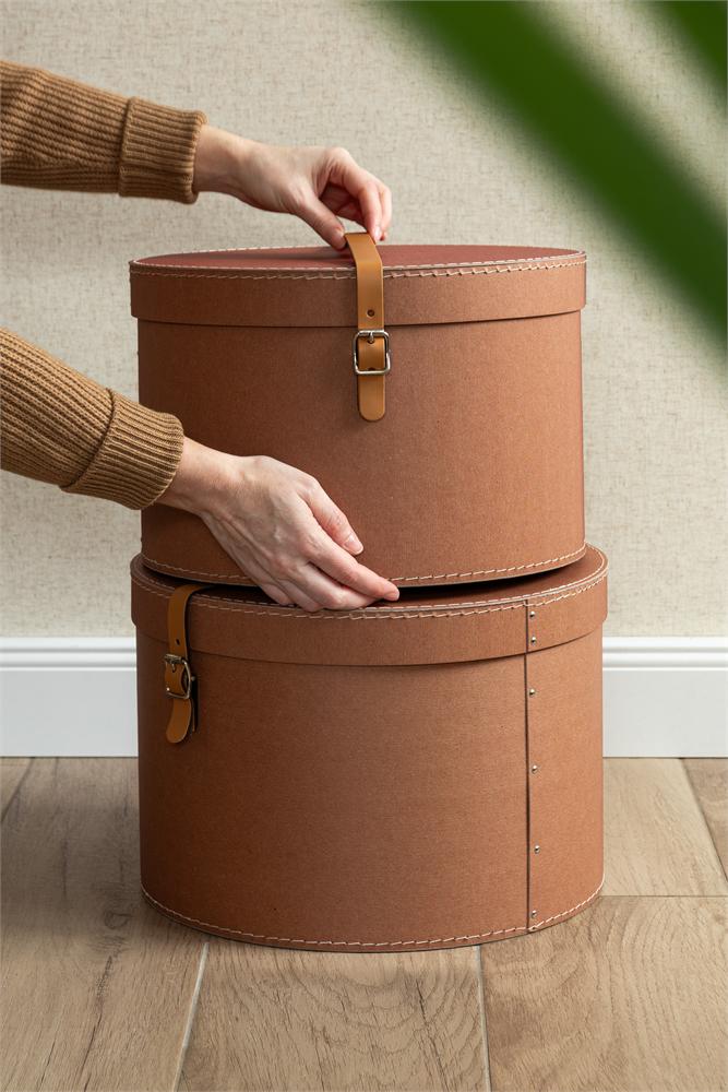 Boxen-Set 2-tlg. Braun – Anwendung 3
