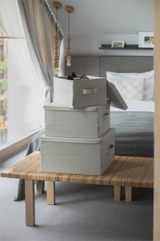 Aufbewahrungsbox klein Beige – Anwendung 5