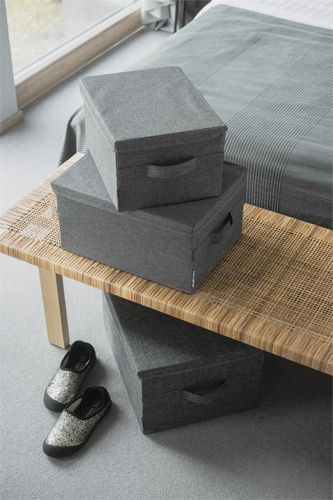 Aufbewahrungsbox mittel Grau – Anwendung 3